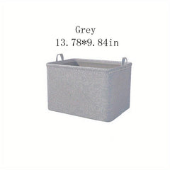 1pc Foldable Storage Box Clothes Toys Storage Basket Fabric Storage Box