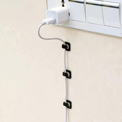 18pcs Adhesive Cable Organizer Clip - Keep Your Cables Neat & Tidy