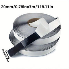 2 Vol. Strong Adhesive Hook Loop Tape Nylon Double Sided