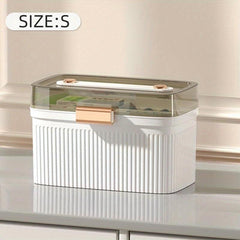 First Aid Box Plastic Storage Portable Travel Medicine Container
