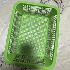 4pcs Plastic Fruit Storage Basket Fresh Food Storage Box