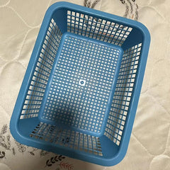 4pcs Plastic Fruit Storage Basket Fresh Food Storage Box