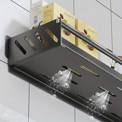 Wall Mounted Seasoning and Bathroom Storage Rack