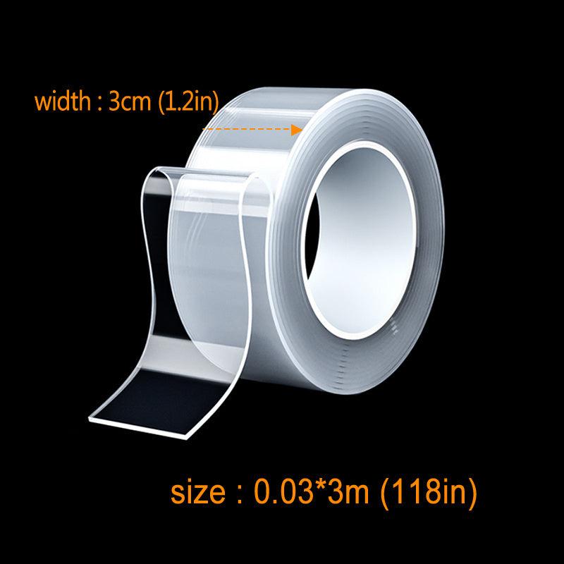 Double Sided Tape Waterproof Reusable Gel Handle