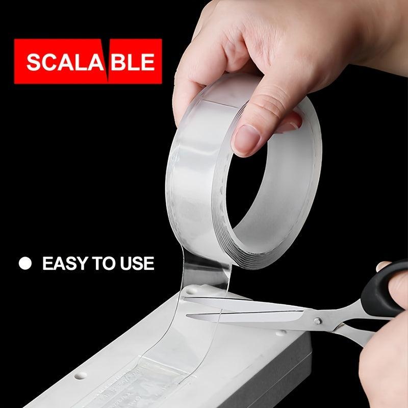 Double Sided Tape Waterproof Reusable Gel Handle
