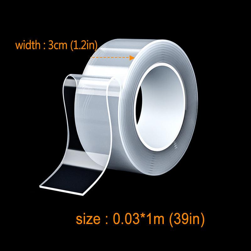 Double Sided Tape Waterproof Reusable Gel Handle