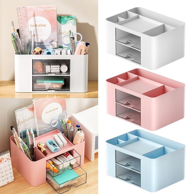 Large Capacity Desktop Storage Drawers for Cosmetics Jewelry Office Supplies