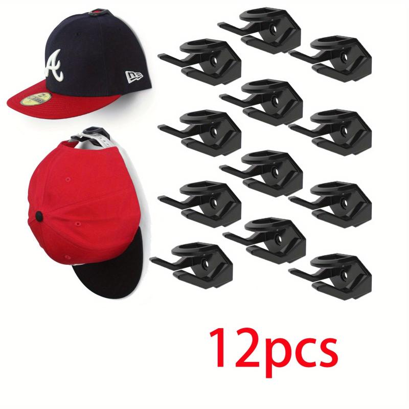 Wall Mounted Hat Hook Baseball Hat Hanging Storage Rack Adhesive Hat Hook Rack