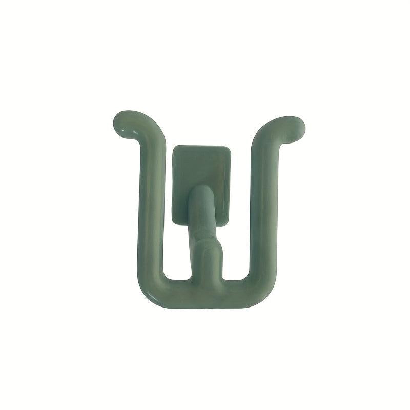 Bathroom Slipper Rack Wall Mounted Double Head Hook Bathroom Accessories
