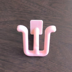 Bathroom Slipper Rack Wall Mounted Double Head Hook Bathroom Accessories