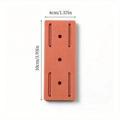 Wall Mounted Plug Fixer Power Strip Holder with Socket Router Protection Cover