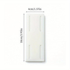 Wall Mounted Plug Fixer Power Strip Holder with Socket Router Protection Cover