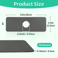 Fast Drying Faucet Mat Sink Splash Guard 60 96 cm