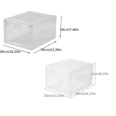 PP Thickened Shoe Box Drawer Type Plastic Dustproof Storage Box