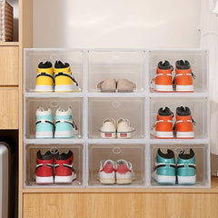 PP Thickened Shoe Box Drawer Type Plastic Dustproof Storage Box