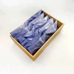 Bamboo Storage Basket for Snacks Toiletry Sundries
