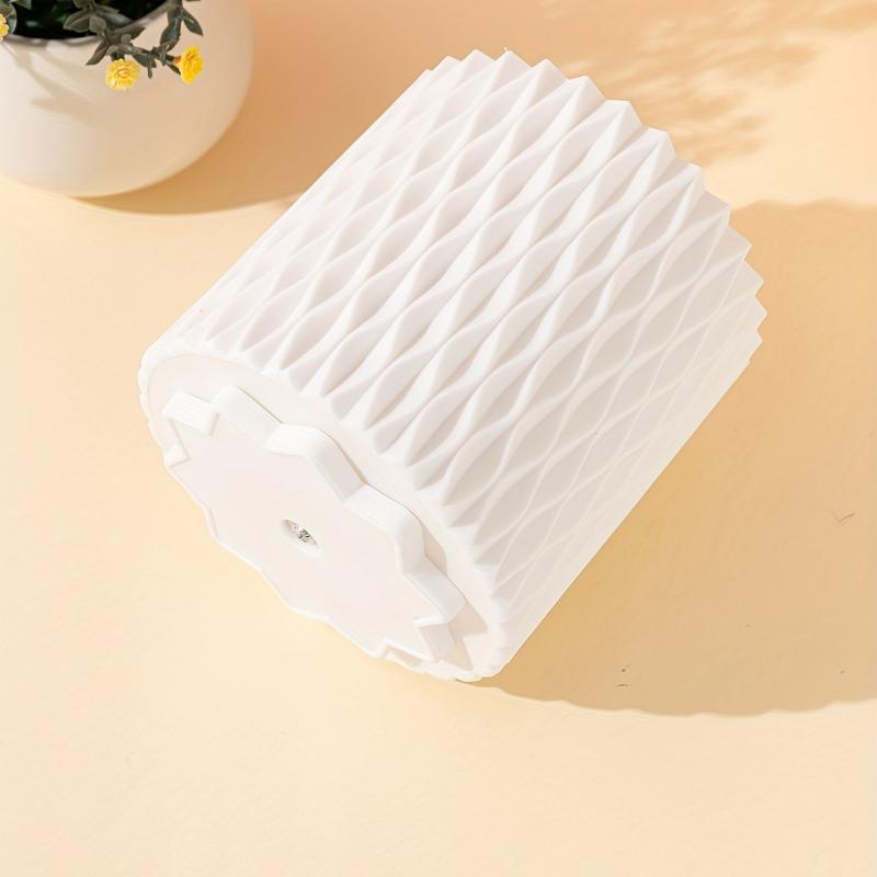 Rotating Makeup Brush Storage Box Desktop Pen Holder Organizer