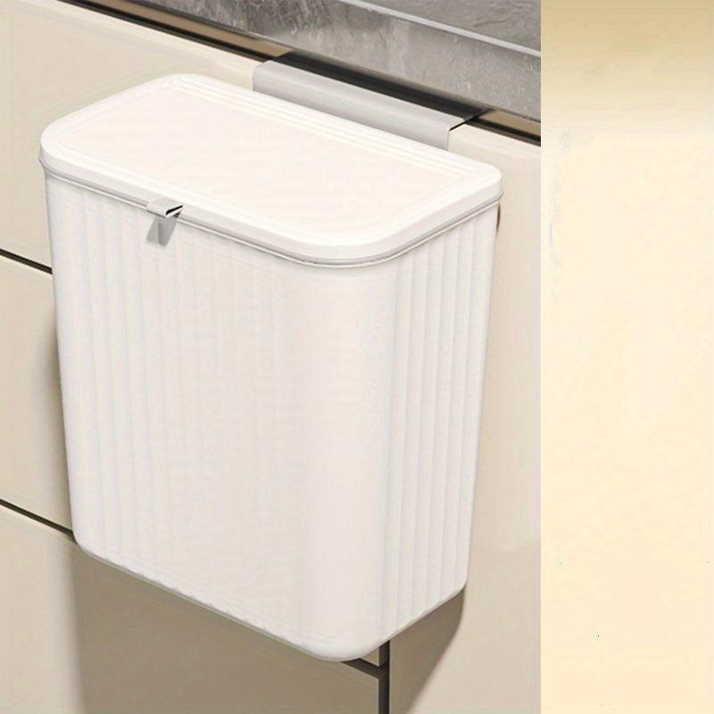 5 Roll Garbage Bags with Lid Trash Can Hanging for Home