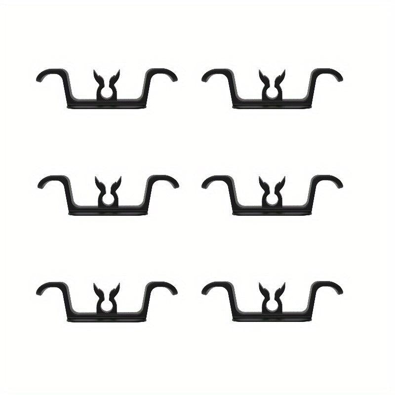 6Pcs Adhesive Cord Winder Holder for Home Appliances