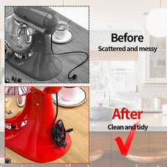 6Pcs Adhesive Cord Winder Holder for Home Appliances