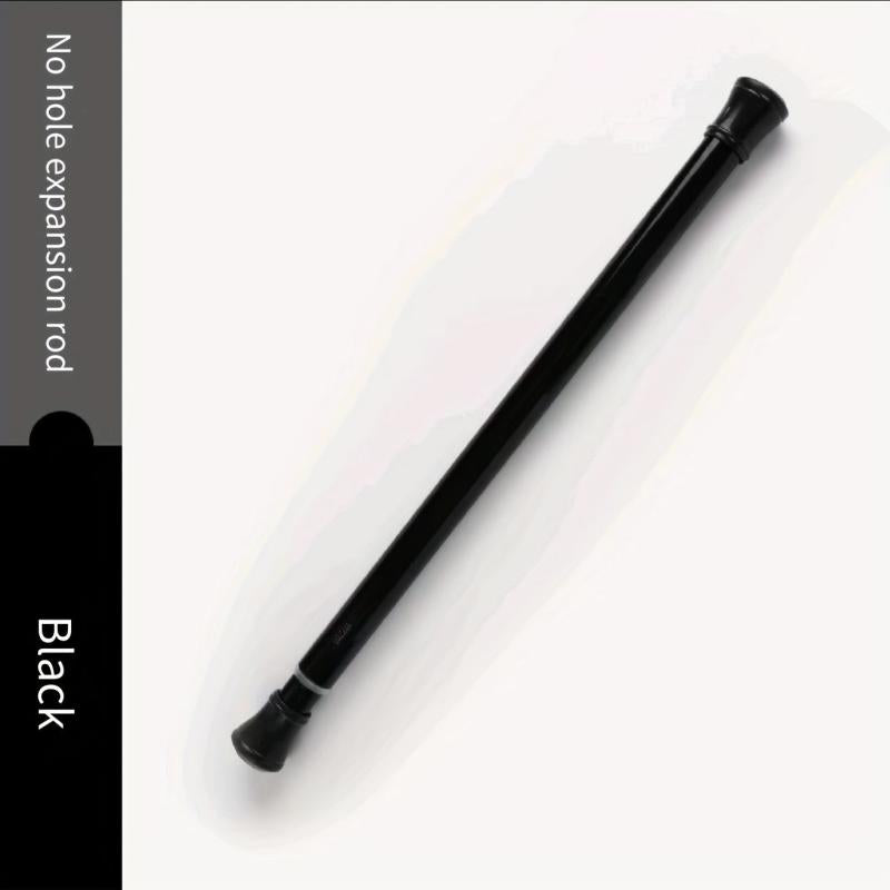 Telescopic Shower Curtain Rod with Non Perforated Coating