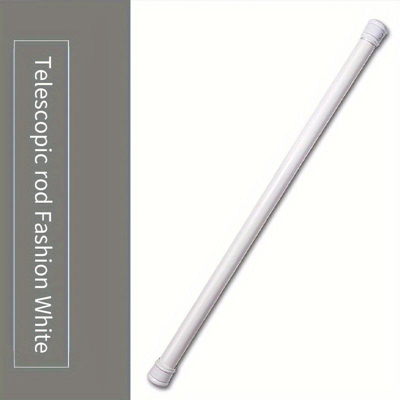Telescopic Shower Curtain Rod with Non Perforated Coating