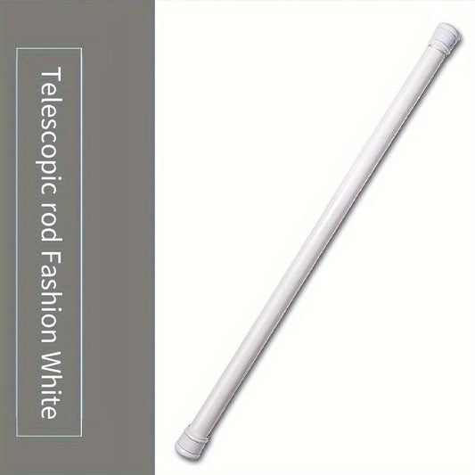 Telescopic Shower Curtain Rod with Non Perforated Coating