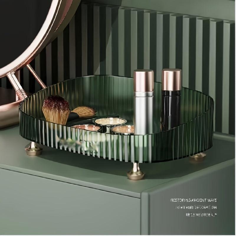 Desktop Storage Box Light Cosmetics Shelf Transparent Sorting Box