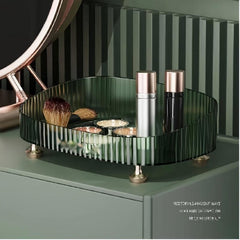 Desktop Storage Box Light Cosmetics Shelf Transparent Sorting Box