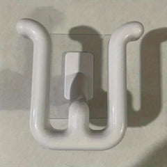 Wall Mounted Slipper Rack Adhesive Holder for Bathroom Living Room