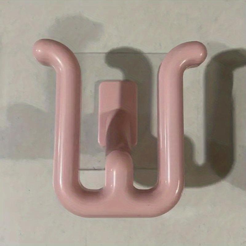 Wall Mounted Slipper Rack Adhesive Holder for Bathroom Living Room