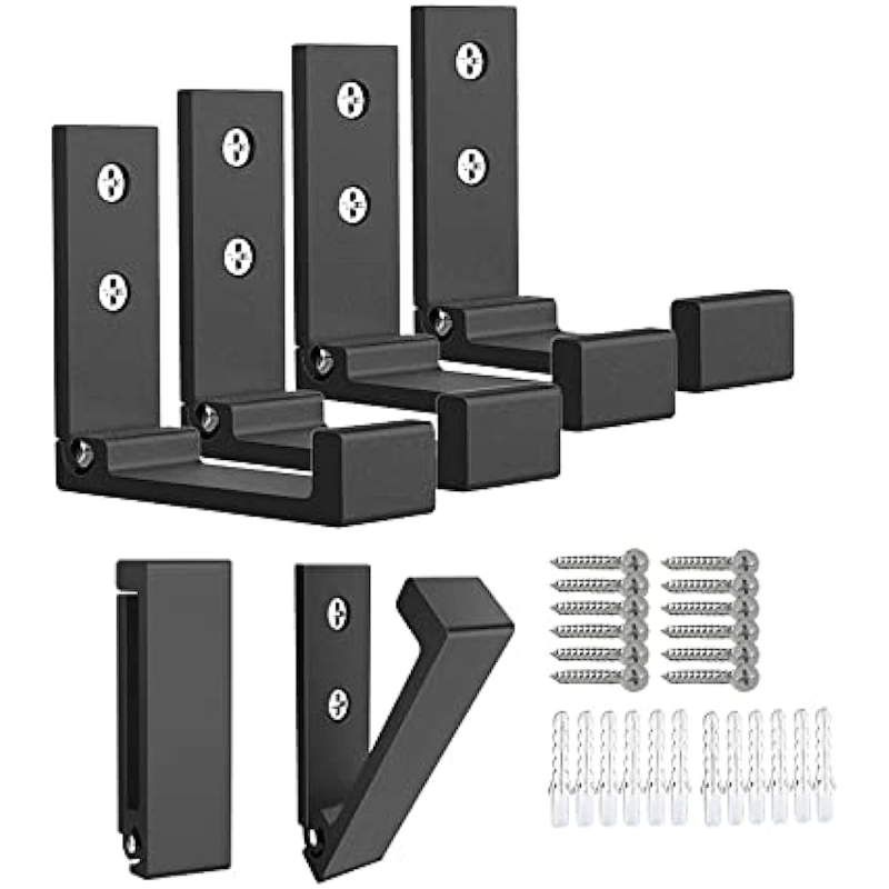 4pcs Foldable Wall Mounted Coat Hooks Heavy Duty Aluminum Alloy Hooks
