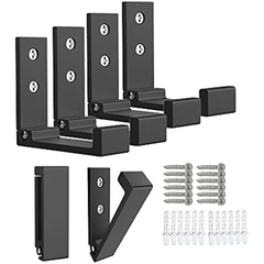 4pcs Foldable Wall Mounted Coat Hooks Heavy Duty Aluminum Alloy Hooks