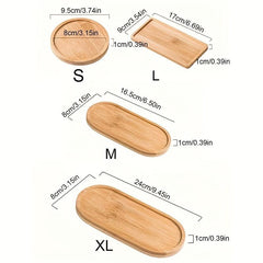Bohemian Bamboo Bathroom Tray for Supplies