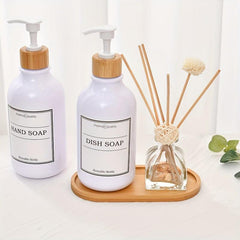 Bohemian Bamboo Bathroom Tray for Supplies
