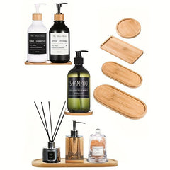 Bohemian Bamboo Bathroom Tray for Supplies