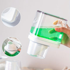 Laundry Powder Storage Box with Sealed Lid & Measuring Cup