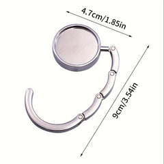 Portable Folding Handbag Hook Table Side Holder Hook