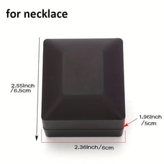 LED Jewelry Box for Ring Necklace - Perfect Gift Case and Display Packaging