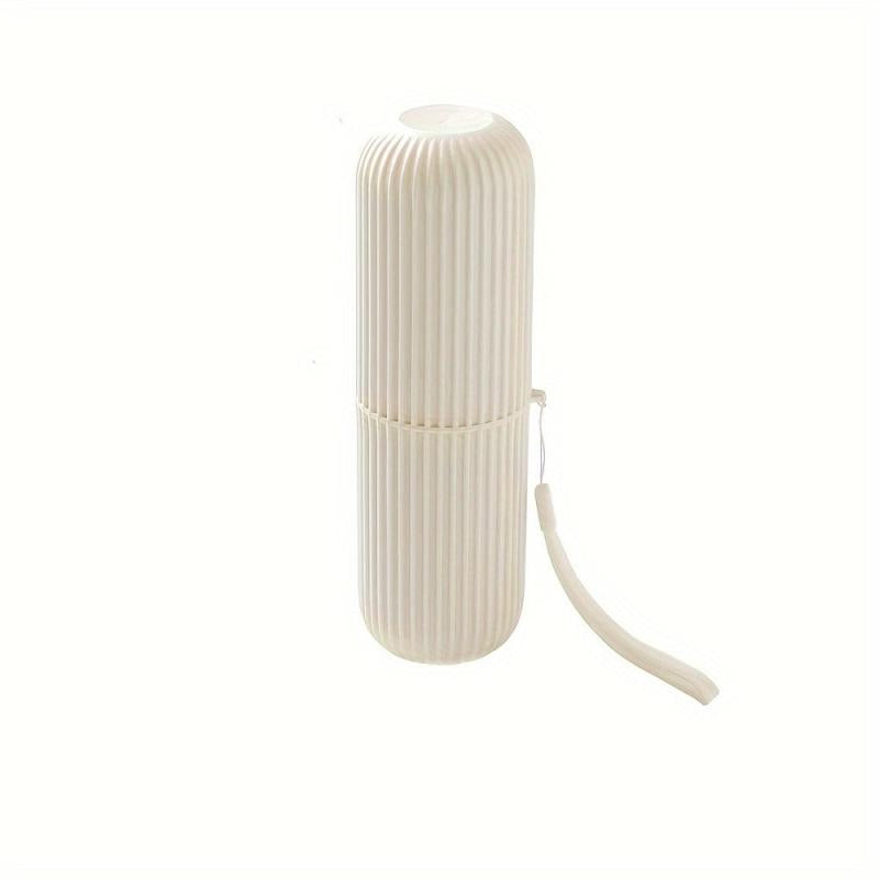 Portable Toothbrush Holder Travel Case Toothpaste Storage Container
