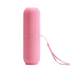 Portable Toothbrush Holder Travel Case Toothpaste Storage Container