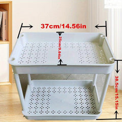 Small Cart Double Armrest Shelf Bathroom Toilet Vertical Shelf