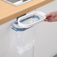 Stylish Hanging Garbage Bag Holder with Cover - Home Organizer