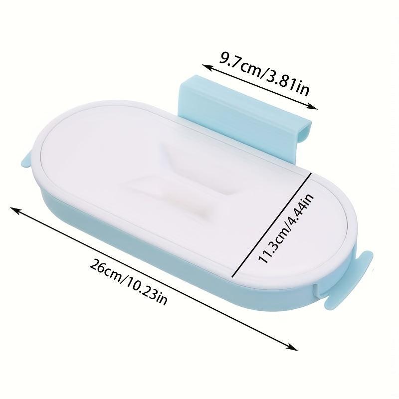Stylish Hanging Garbage Bag Holder with Cover - Home Organizer