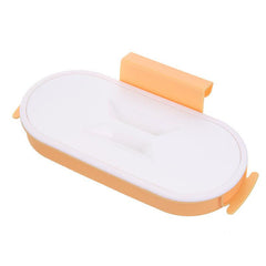 Stylish Hanging Garbage Bag Holder with Cover - Home Organizer