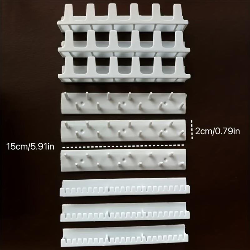 9pcs Jewelry Holder Storage Hooks Adhesive Wall Hanging