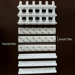 9pcs Jewelry Holder Storage Hooks Adhesive Wall Hanging
