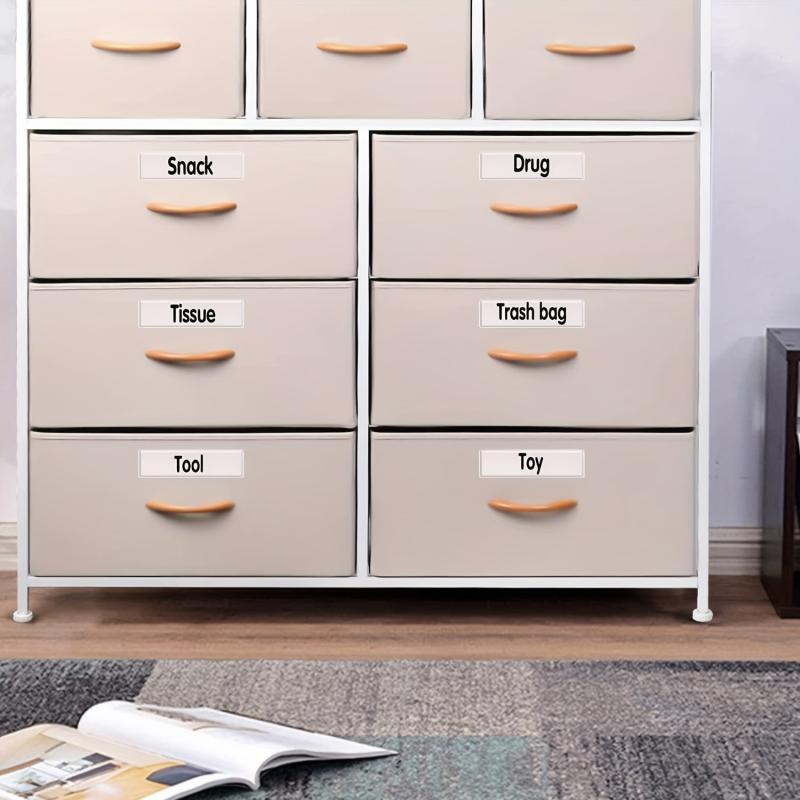 40pcs Adhesive Label Pockets Clear Tag for Bookshelf Library