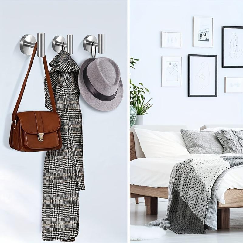 Stainless Steel Towel Hooks Bathroom Coat Hook