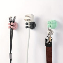 1PC Nail Silicone Hanging Hook Wall Mounted Adhesive Hook